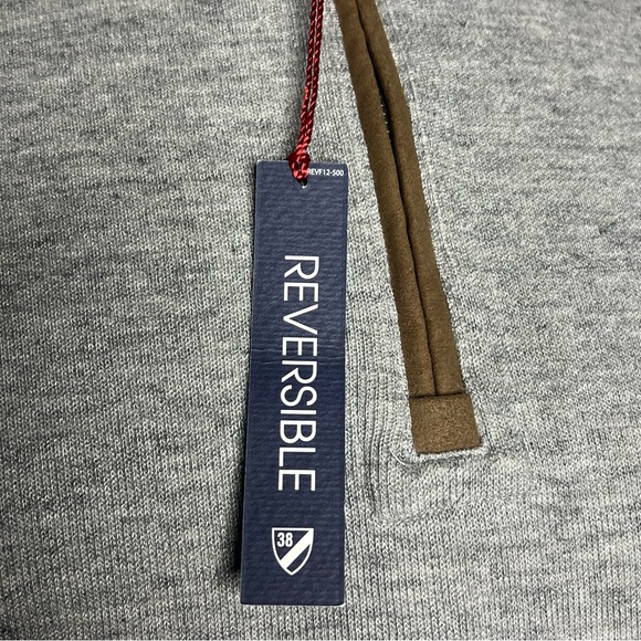Cremieux Reversible 1/4 Zip Pullover Size XL NWT - Picture 5 of 6